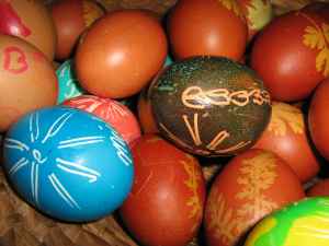 barevná vejce